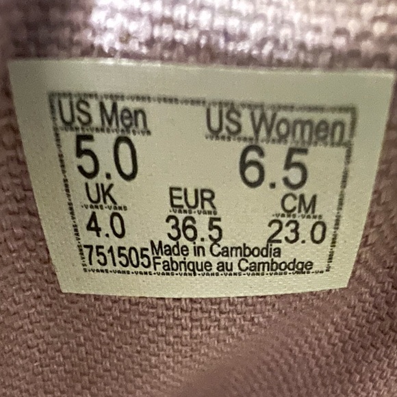 Vans Classic Slip On Sneaker men’s size 5/ women’s 6.5 - Picture 6 of 7